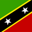 Kittitian or Nevisian flag