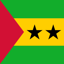 São Tomé and Príncipe Flag