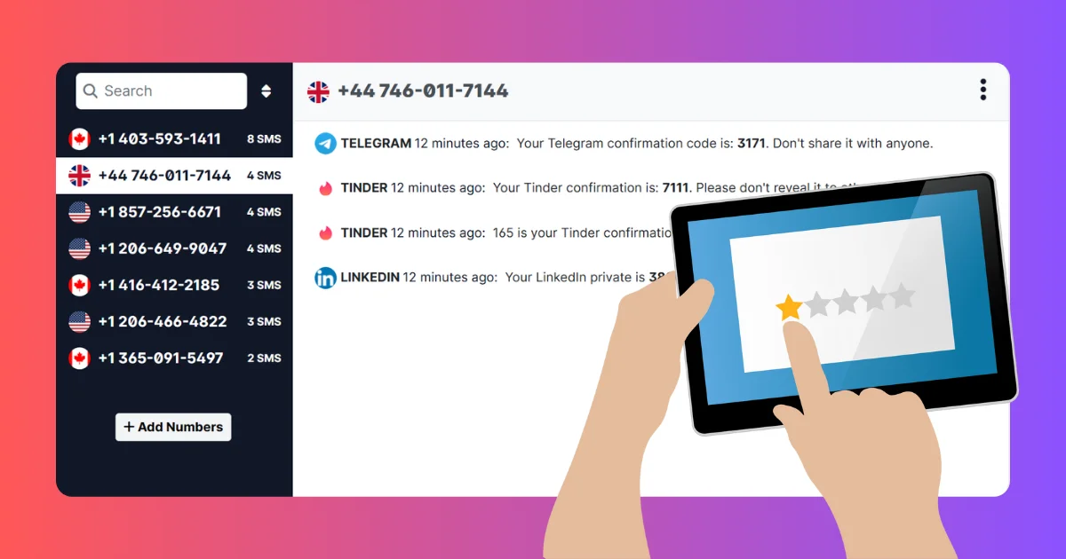 Receive-SMS.com Review: Top Virtual Number Service 2025?